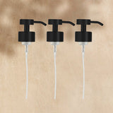 Foaming Wash Pumps for Glass Bottle (3 Pack)